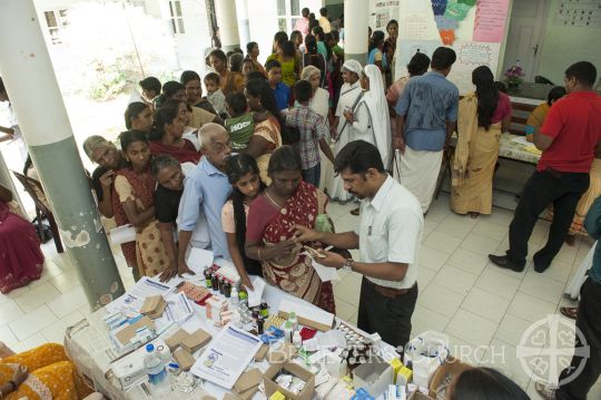 Believers Church Medical Centre Konni provided free medicine for Niranam Diocese medical camp