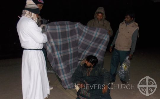 Believers Church distributes blankets in Jharkhand