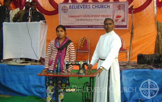 Believers Church Lucknow Diocese poverty alleviation