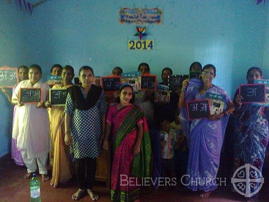 Bengaluru Diocese Starts Adult Literacy Class for Illiterate Community Women