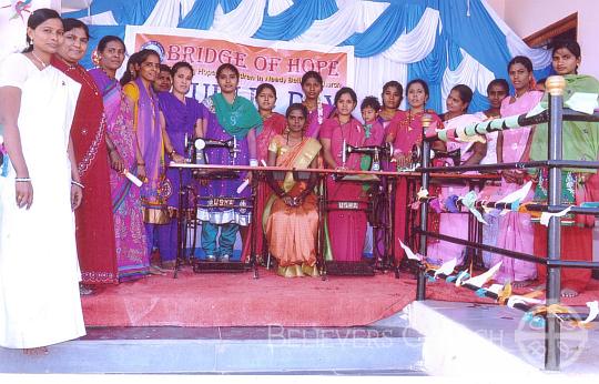 43 Women Complete Tailoring Course in Bengaluru Diocese