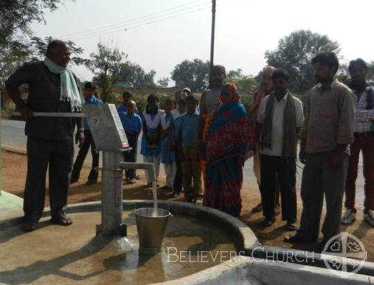 Believers Church Bilaspur Diocese installs five bore wells