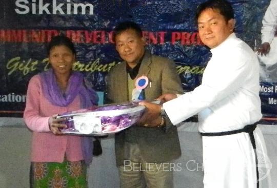 Believers Church Sikkim distributes gifts to the poor