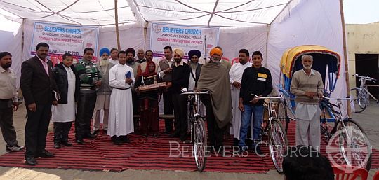 64 Underprivileged People Receive Income-Generating Gifts in Punjab