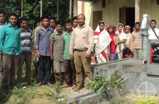 Believers Church Dhemaji Diocese installs bore well