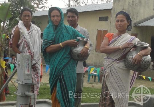 Believers Church Dhemaji Diocese installs bore well