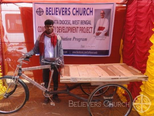 Believers Church Kolkata Diocese distributed poverty-alleviating gifts