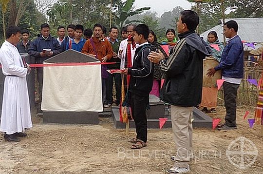 30 Families Benefit From the new Bore Well in Agartala Diocese