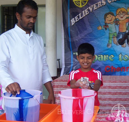 Chennai Diocese Observes Global Hand Washing Day 