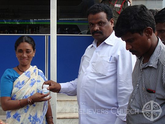 Women’s Fellowship Distributes Vitamin Tablets on Global Hand Washing Day