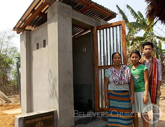 Diocese of Agartala Dedicates 50 Toilets to the Needy Community