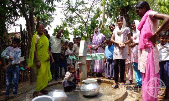 Villagers Facing Water Scarcity Receives Clean Water in the Diocese of Ranchi