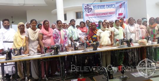 Widows Receive Income-Generating Gifts in the Diocese of Chnadigarh