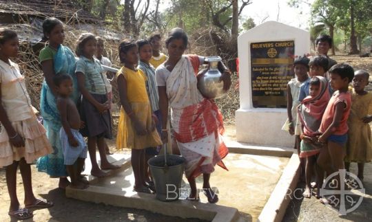 Villagers Get New Bore Wells in the Diocese of Jasidih