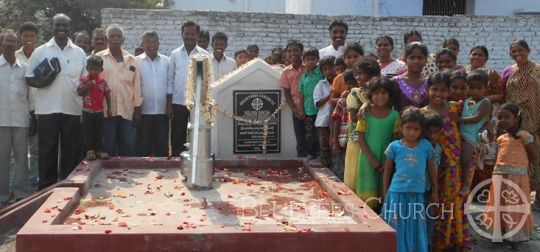 Village Facing Water Scarcity Get Bore  Well in the Diocese of Nellore