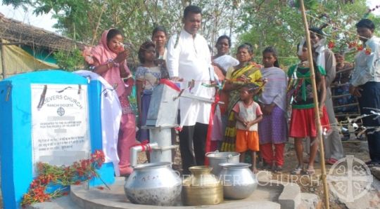 550 People Benefit From New Bore Wells in the Diocese of Ranchi