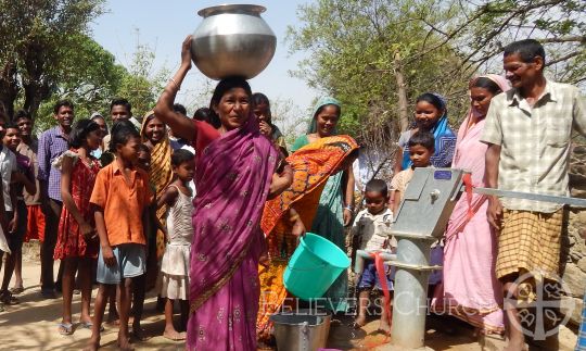 2,495 People Benefit from the New Bore Wells in the Diocese of Ranchi