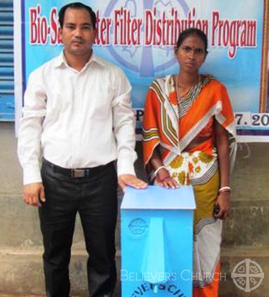 30 Families Receive BioSand Water Filters to Purify Arsenic-Contaminated Water