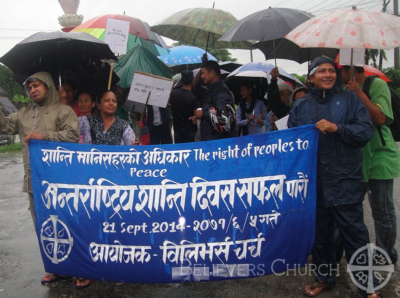 200 People Rally on International Day of Peace in Diocese of Birtamod