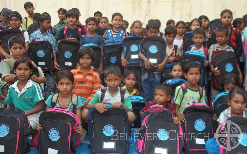 2230 Children Receive School Supplies Through Bridge of Hope in Diocese of Delhi