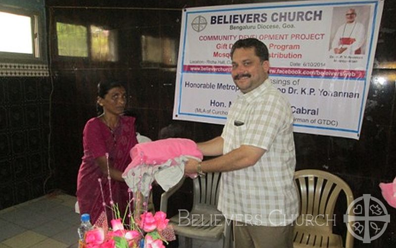 700 Families Receive Medicated Mosquito Nets In Diocese of Bengaluru