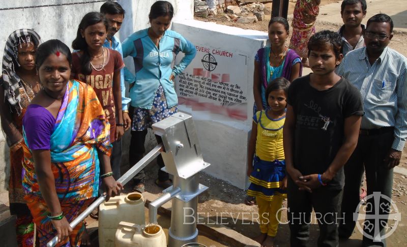 Diocese of Nagpur Dedicates New Bore Well for a Rural Community