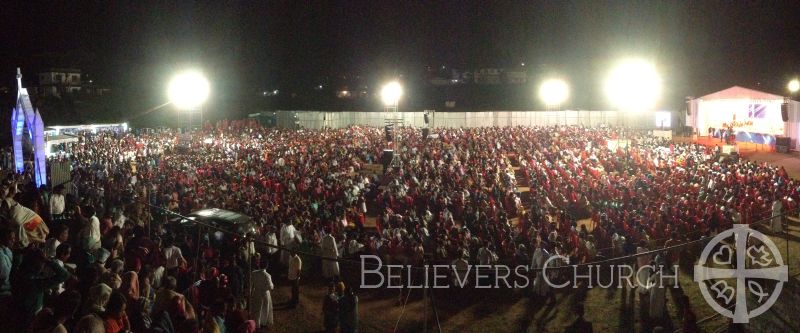 Metropolitan Dr. K.P. Yohannan Speaks to 12,000 People at Idukki