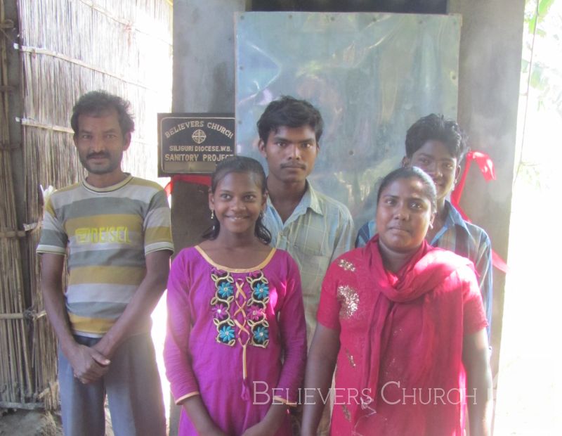 29 Families in Diocese of Siliguri Receives New Sanitation Facilities