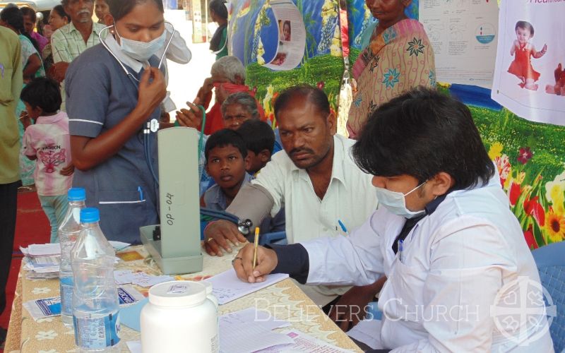 300 Colony Residents Receive Free Medical Checkups and Treatments in Diocese of Hyderabad 