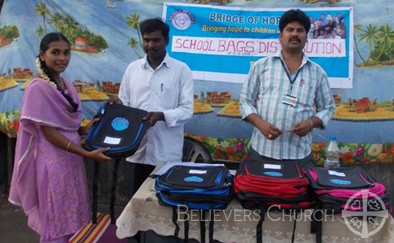 Over 1,800 Children Receive New School Bags in Diocese of Vizag