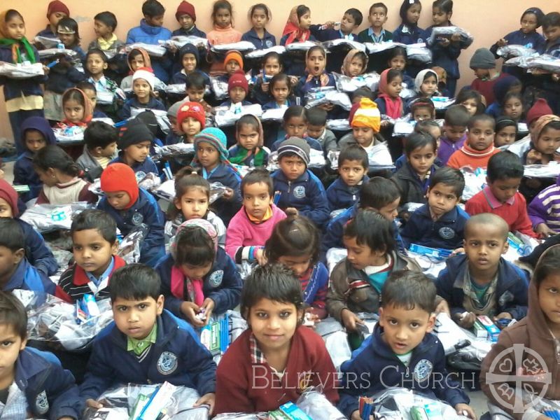 Diocese of Delhi Helps Needy Children Through School Supply Distribution Programs