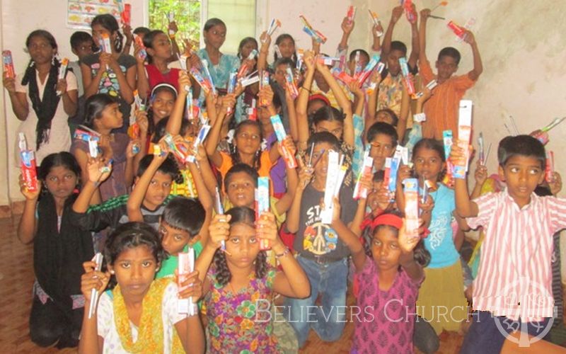 Diocese of Bengaluru Distributes School Supplies to Impoverished Children