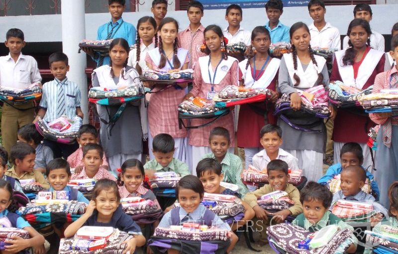 Over 2,900 Children Receive School Supplies and Hygiene Items in Diocese of Lucknow