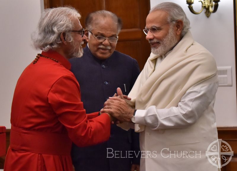 Dr. K.P. Yohannan, Metropolitan Visits Prime Minister Shri. Narendra Modi