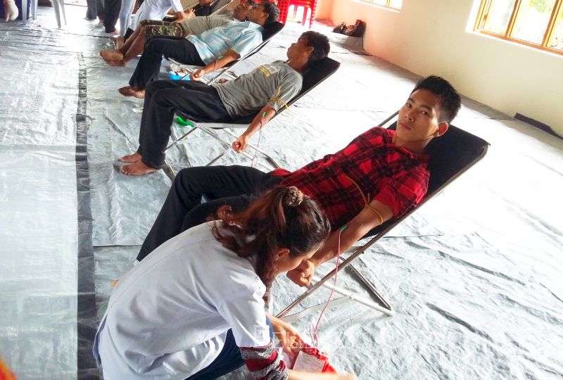 Diocese of Kathmandu Holds Blood Donation Camp