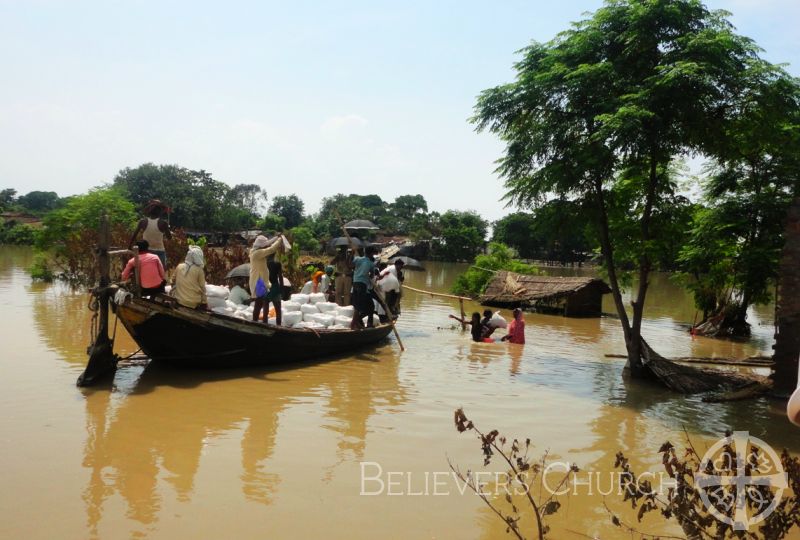 Diocese of Patna Provides Aid to Flood-Hit Families