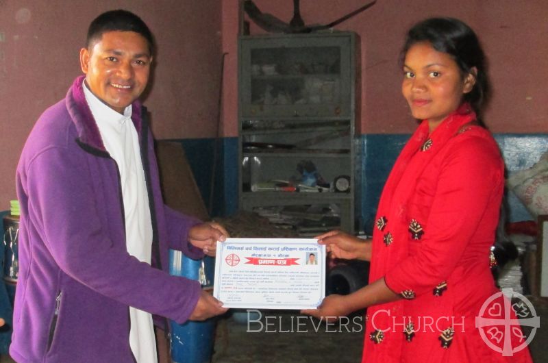 26 Underprivileged Women Complete Vocational Training in Diocese of Pokhara